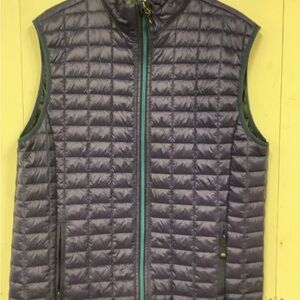 Men's Purple Quilted Vest